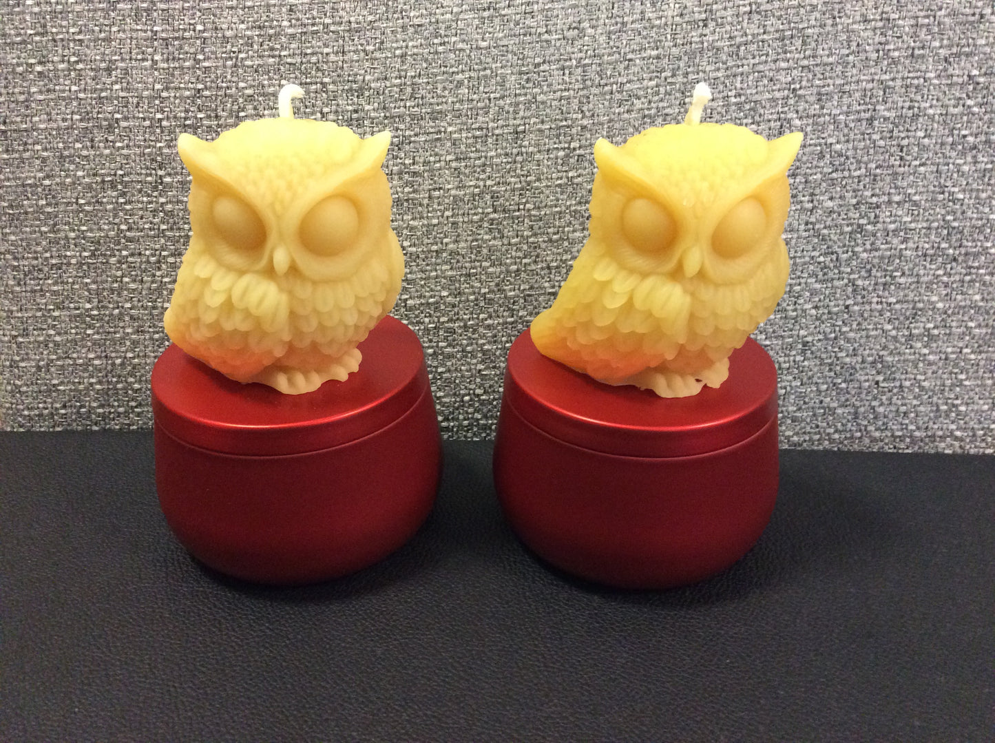 WIDE EYED OWL (3" x 3") (4oz)