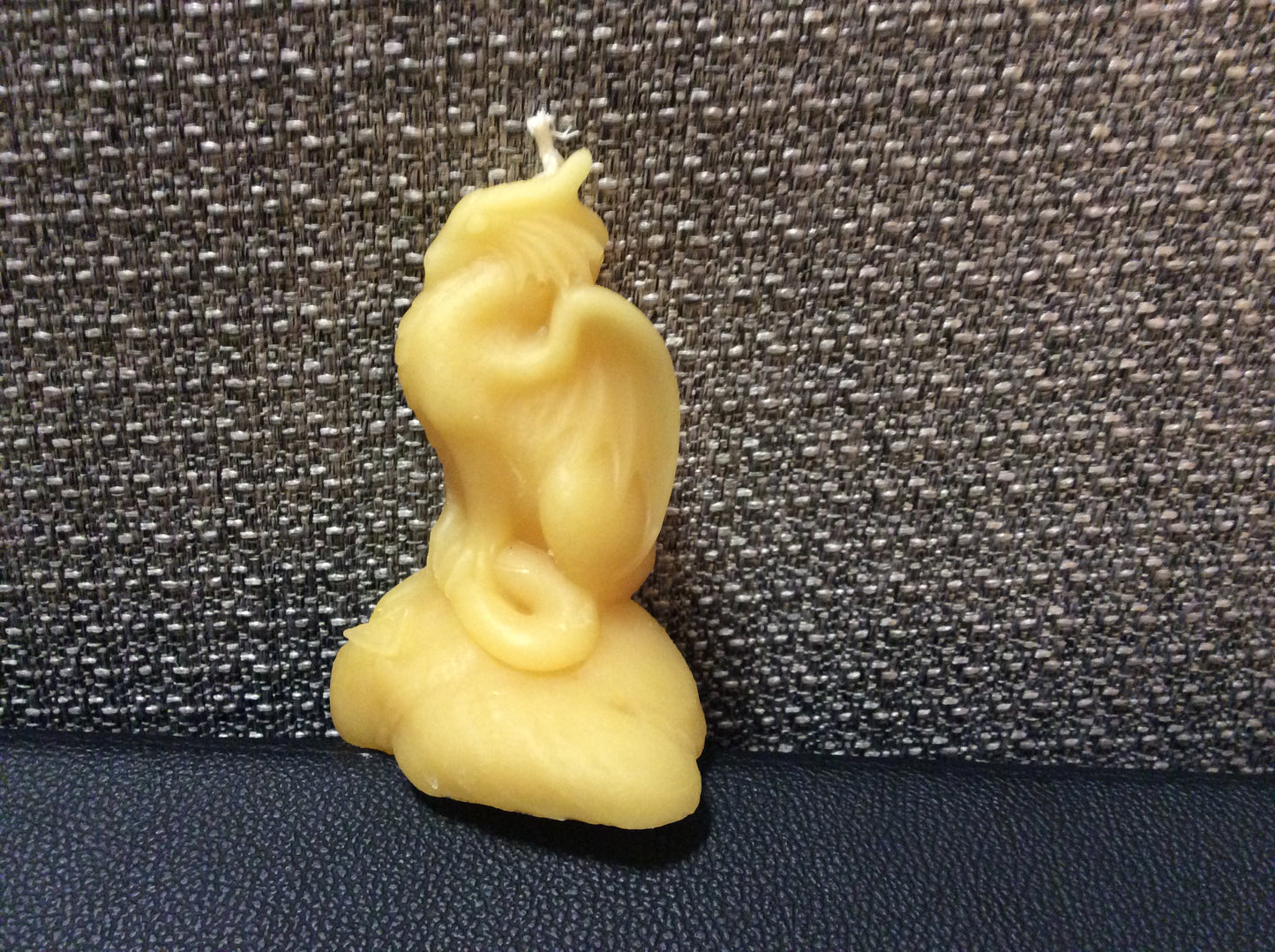 DRAGON WITH HEAD TUCKED INTO Breast 4" x 2.5" (2.3 oz)